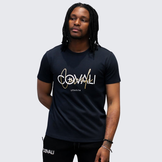 Covali Formato Navy Tee