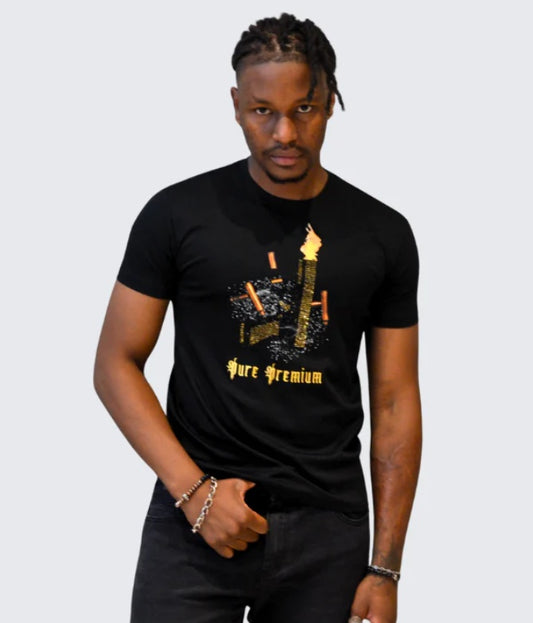 Pure Premium Gun T Blk