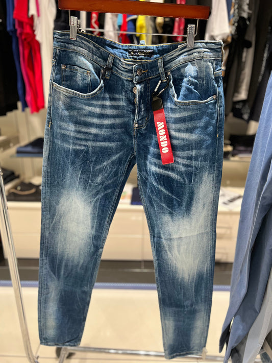 Mondo "MILANO" Modern Wash Blue Jeans